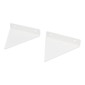 Industriële plankdrager 150mm type 6 - mat wit