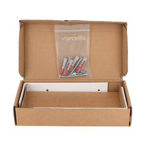 Industriële plankdrager 150mm type 5 - mat wit