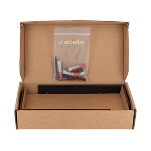 Industriële plankdrager 150mm type 5 - mat zwart