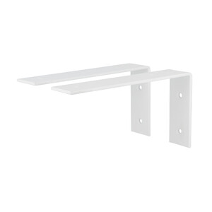 Industriële plankdrager 150mm type 5 - mat wit