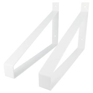 Industriële plankdrager 400mm type 1 - mat zwart
