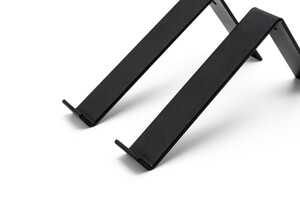 Industriële plankdrager 200mm type 3 - mat zwart