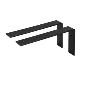Industriële plankdrager 250mm type 5 - mat zwart